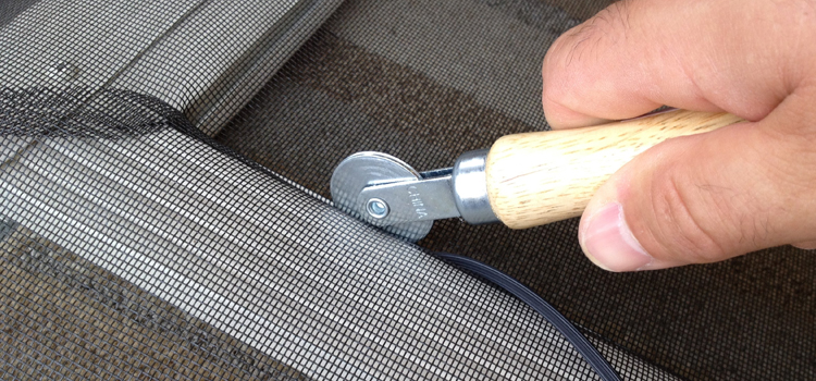metal screen door repair in Four Corners